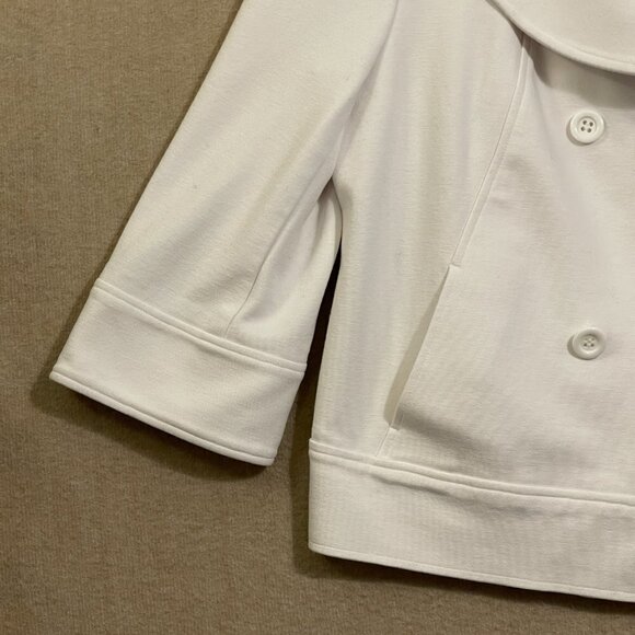 Pendleton Jacket Women's 14 White Pockets Mid Length Sleeves - Picture 3 of 12